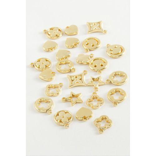 Karışık Tek Kulplu Metal Bileklik ve Kolye Ucu Aparatı 1 Adet