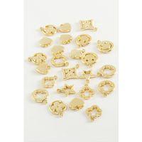 Karışık Tek Kulplu Metal Bileklik ve Kolye Ucu Aparatı 1 Adet