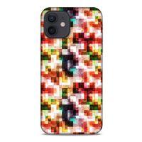 Geometrix 16 Apple iPhone 12 Kılıf Silikon Kapak