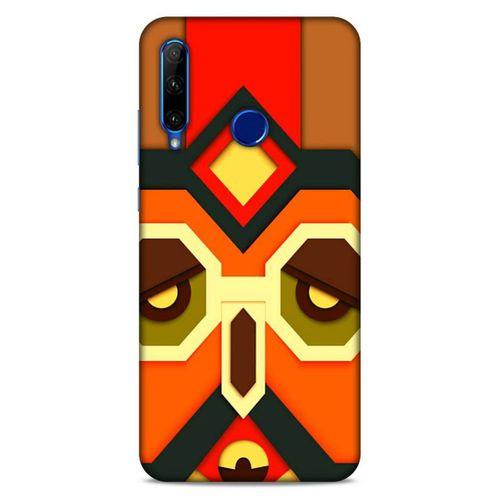 Lopard Huawei Honor 20 Lite Uyumlu Kılıf Soyut Sanat (6) Desenli Silikon Kılıf