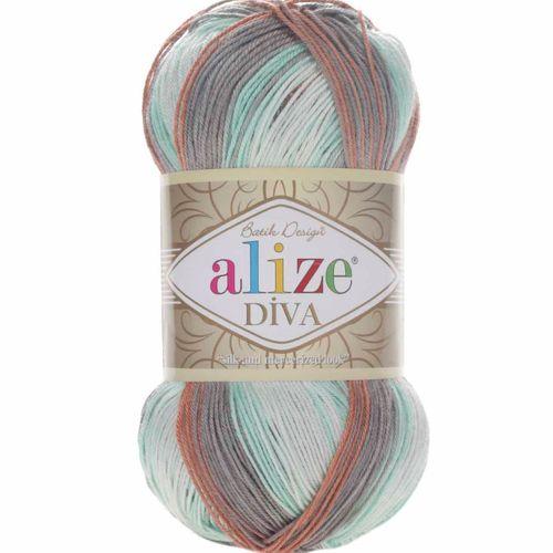 Alize Diva Batik El Örgü İpi 5550