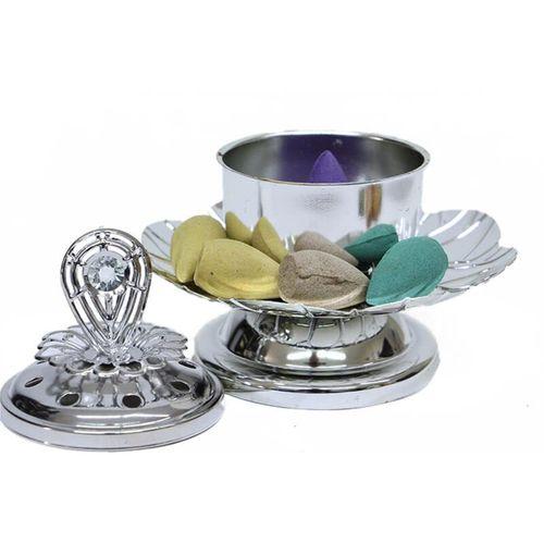 Buhurdanlık Metal Çiçek Model