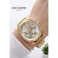 Lee Cooper Çelik Kordonlu İç Fonksiyonları Aktif 2 Yıl Garantili Kadın Kol Saati BFF.08328.130