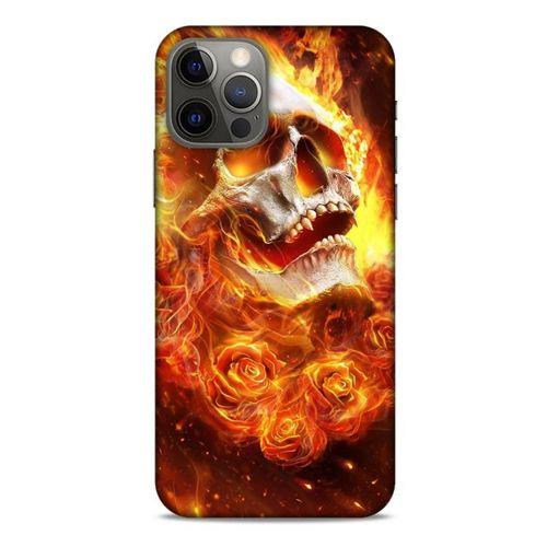 Apple iPhone 12 Pro Uyumlu Kılıf Motorsiklet (19) Kılıfları Kurukafa