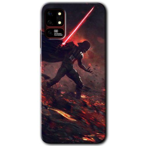 Reeder S19 Max Kılıf HD Desen Baskılı Arka Kapak - Darh Vader Wars