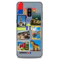 Lopard Samsung Galaxy S9 Plus Uyumlu Kılıf Şehirli ※ (17) Çanakkale Tasarım Kılıf