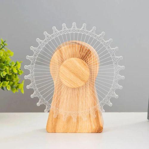 Dekoratif Işıklı Yel Değirmeni