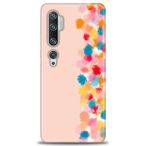 Xiaomi Mi Note 10 Pro Kılıf HD Baskılı Kılıf - Parça Tuval + Tam Ekran Koruyucu