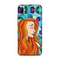 Huawei P20 Lite Uyumlu Kılıf Face'X 14 Lansman Kılıf Turuncu Saç