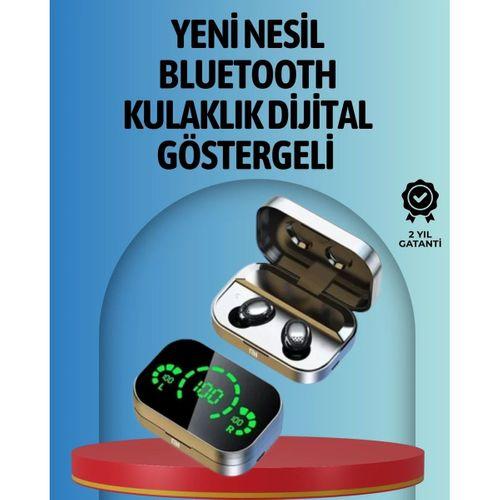Akıllı Dijital Ekranlı Tws Kulaklık – Uzun Pil Ömrü, Stabil Bağlantı