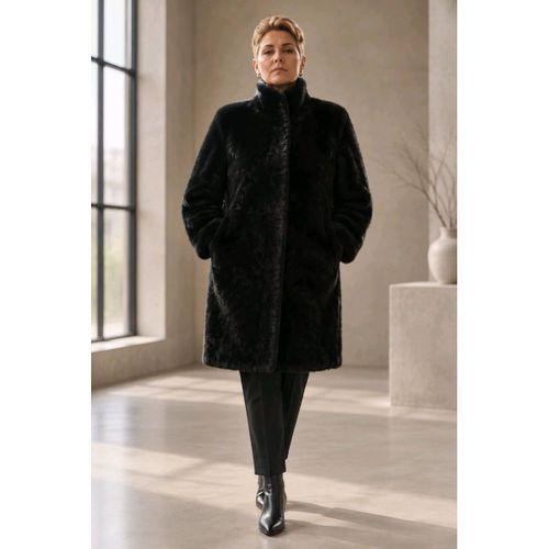 Yumuşak Dokunuşlu Oversize Premium Kürk  Mont
