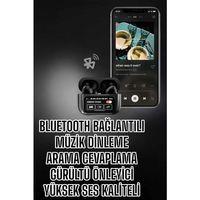 Yeni Nesil Bluetooth Kulaklık Ekranlı Yüksek Ses Kaliteli Uzun Şarj Süreli