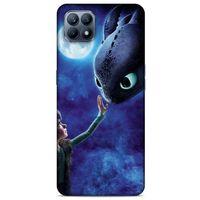Huawei P40 Lite Kılıf Dragons (40) Fit Silikon Kılıf Ejderha Takım Yıldızı