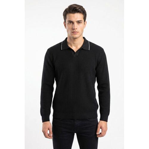 Erkek Spor Polo Yaka Mevsimlik Kazak BGL-ST05363