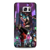Samsung Galaxy Note 5 Uyumlu Kılıf Harley Quinn (29) Arka Koruma Kılıfı Koyu haki