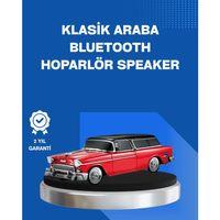 Retro Araba Şekilli Kablosuz Bluetooth Hoparlör