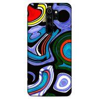 Lopard Xiaomi Redmi Note 8 Pro Uyumlu Kılıf Soyut Sanat (25) Baskılı Antişok Kapak
