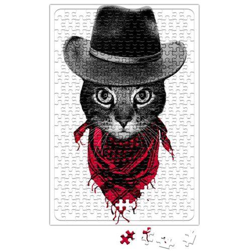Kovboy Cat Puzzle 240 Parça Yapboz