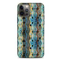 Apple iPhone 12 Pro Kılıf Baskılı Özel Seri Taşlı (30) Silicone Case