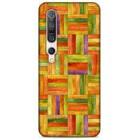 Lopard Xiaomi Mi 10 Pro Uyumlu Kılıf Wood'X (50) Shockproof Kılıf Desenli