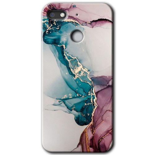 General Mobile GM 8 Go Kılıf HD Desen Baskılı Arka Kapak - Liquid Mermer