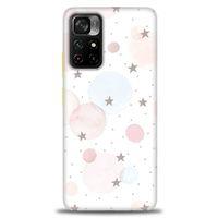 Xiaomi Redmi Note 11 Pro Plus Kılıf HD Baskılı Kılıf - Yıldız Puantiye + Tam Ekran Koruyucu
