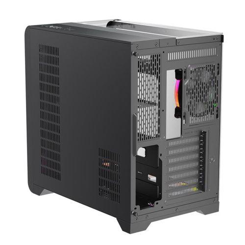 1ST PLAYER RT7 SİYAH DIGITAL 850W 80+ GOLD FULL MODÜLER 4X12CM ARGB 3 TARAFLI TEMPERLİ CAM USB 3.0 - TYPE C ATX KASA