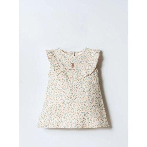 U.S.Polo U.S. Polo Elbise USB2984 Ekru