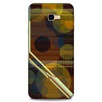 Lopard Samsung Galaxy J4 Plus Uyumlu Kılıf Soyut Sanat (45) Baskılı Liquid Air Kılıf