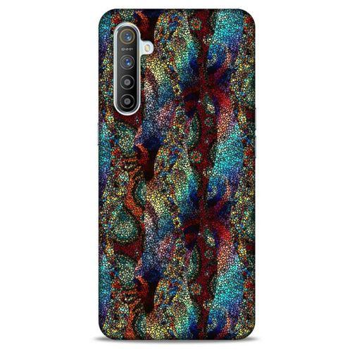 Oppo Realme XT Kılıf Baskılı Özel Seri Taşlı (43) Thin Fit Kılıf