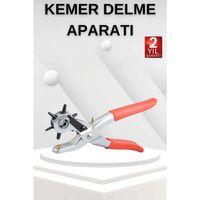 Kemer Delme Makinesi Aleti Kemer Delme Pensi Kumaş Kemer Ayakkabı Deri