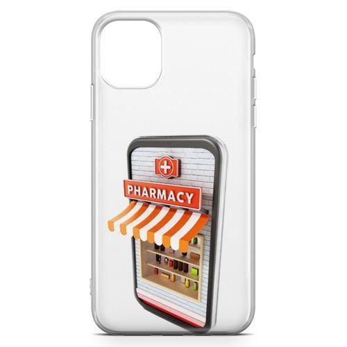 Apple iPhone 11 Pro Kılıf Nöbetçi Eczaneler Arka Kapak Koruma Desenli Full Koruyucu