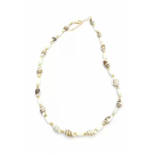 Deniz Kabuğu Kolye - Beyaz