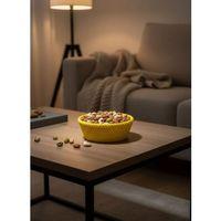 Yuvarlak Çerezlik Sarı Canlı Renkli Dekoratif Sunum Kasesi