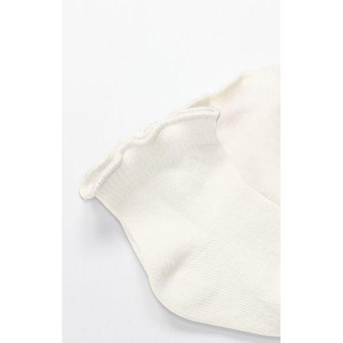 Bistyle Bistyle Overlok Style Penye Soket Çorap 2li 10153 Ekru