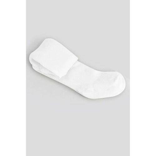 Tekli Düz Külotlu Çorap 50104 Beyaz