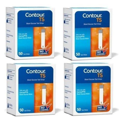 Contour Ts Kan Şekeri Test Stripleri 50 Li - 4 Adet