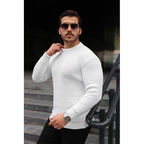 Erkek Bisiklet Yaka Örme Kazak