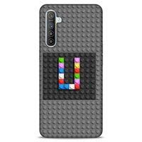 Lopard Oppo Realme XT Uyumlu Kılıf BloX (33) Hybrid Kılıf U Harfi