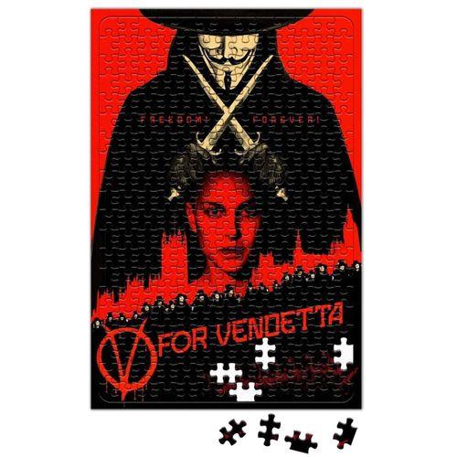 V For Vendetta Freedom Puzzle 240 Parça Yapboz