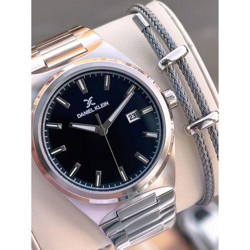 Daniel Klein İtalyan Tasarım Bileklik Hediyeli 2 Yıl Garantili 3 Atm Erkek Kol Saati ES.13861-2