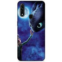 Oppo A31 Kılıf Dragons (40) Fit Silikon Kılıf Ejderha Takım Yıldızı