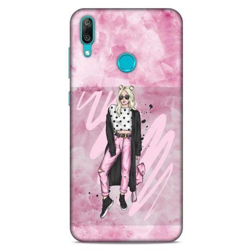 Sokak Modası 71 Huawei Y7 2019 Kılıf Desenli Silikon