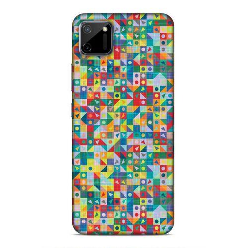Realme C11 Uyumlu Kılıf Utopia (24) Darbe Emici Kılıf Mozaik