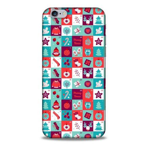Yılbaşı Süsleri 08 Apple Iphone 6S Kılıf Silikon Kapak