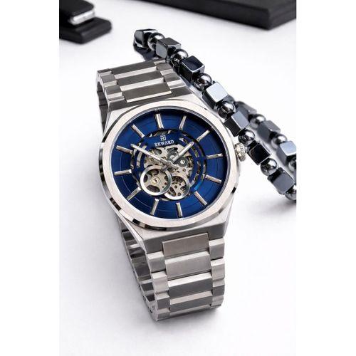 Reward Otomatik İç Fonksiyonlar Aktif 50 Mt Suya Dayanıklı Çelik Kordn Erkek Kol Saati VS.BLKT.0867