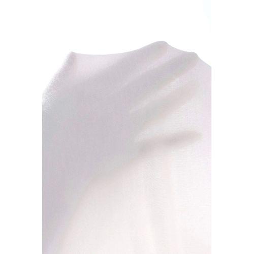 Kadın Beyaz Modern Fit Tek Omuz Cut Out Detaylı Crop Top Bluz