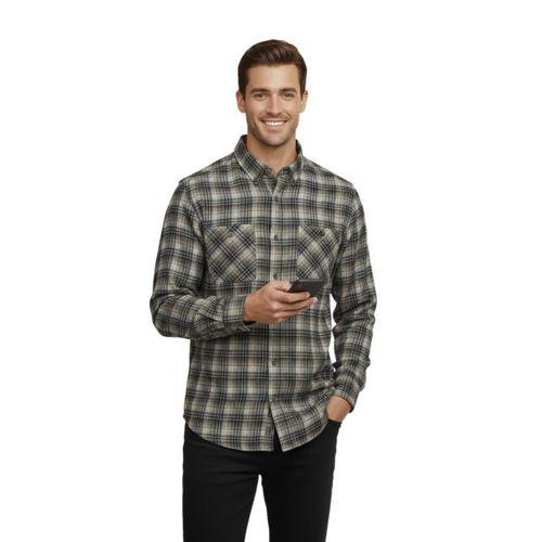 Erkek Kışlık Uzun Kol Çift Cepli Gömlek 4045 BGL-ST04994