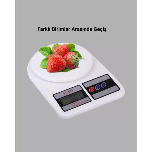 Hassas Dijital Mutfak Tartısı – 1g Doğruluk, Lcd Ekran, Otomatik Kapanma