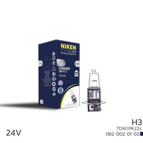 Niken 24V H3 70W Halojen Ampul PK22S